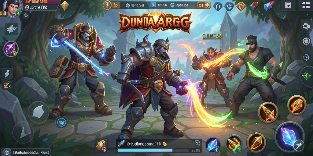 Tampilan gameplay menarik dari JKTOK yang penuh aksi.