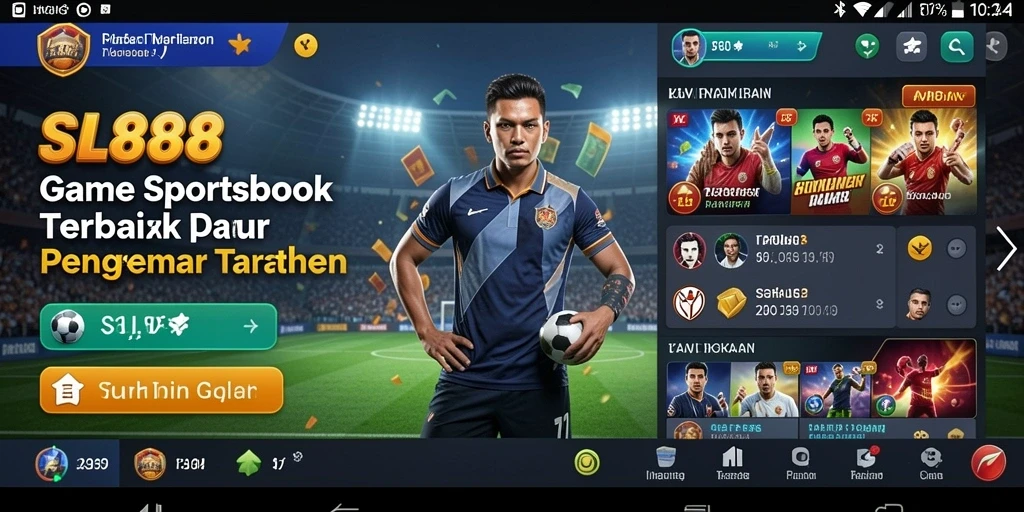 Gameplay Sportsbook yang seru dan interaktif dalam aplikasi SL888.