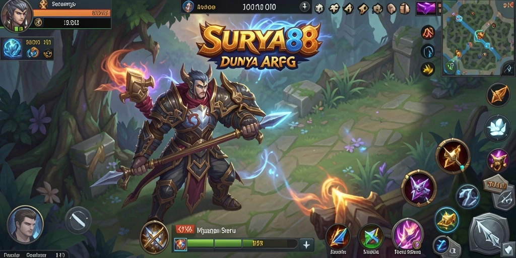 Tampilan gameplay ARPG yang mendebarkan dan penuh aksi.