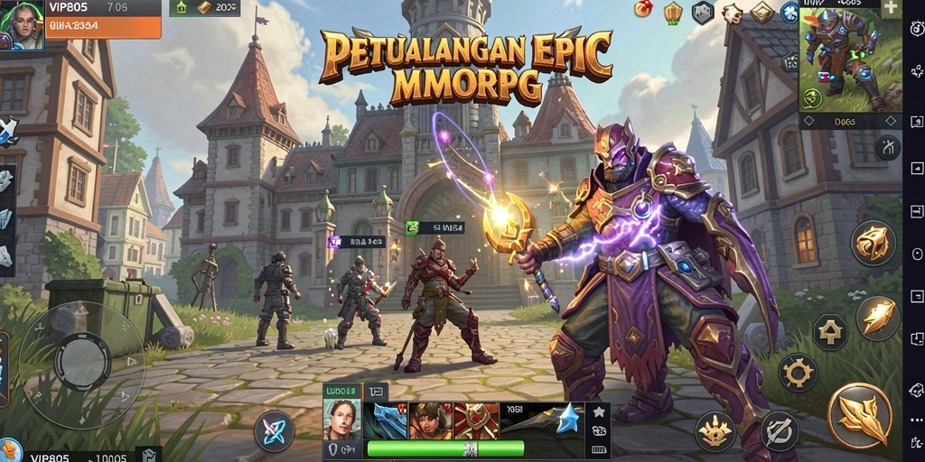 Tampilan menarik dari gameplay VIP805 dengan aksi seru di dalamnya.